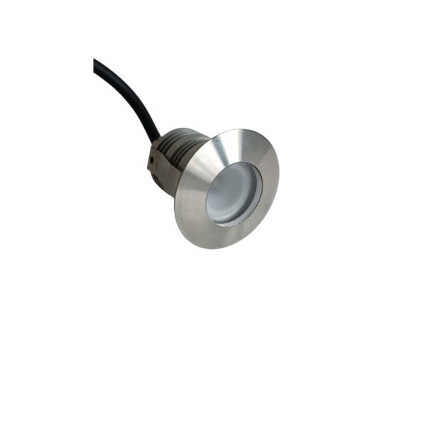Domino led 7e1010202da6 splash 1/42 500ma nw satin stainless steel